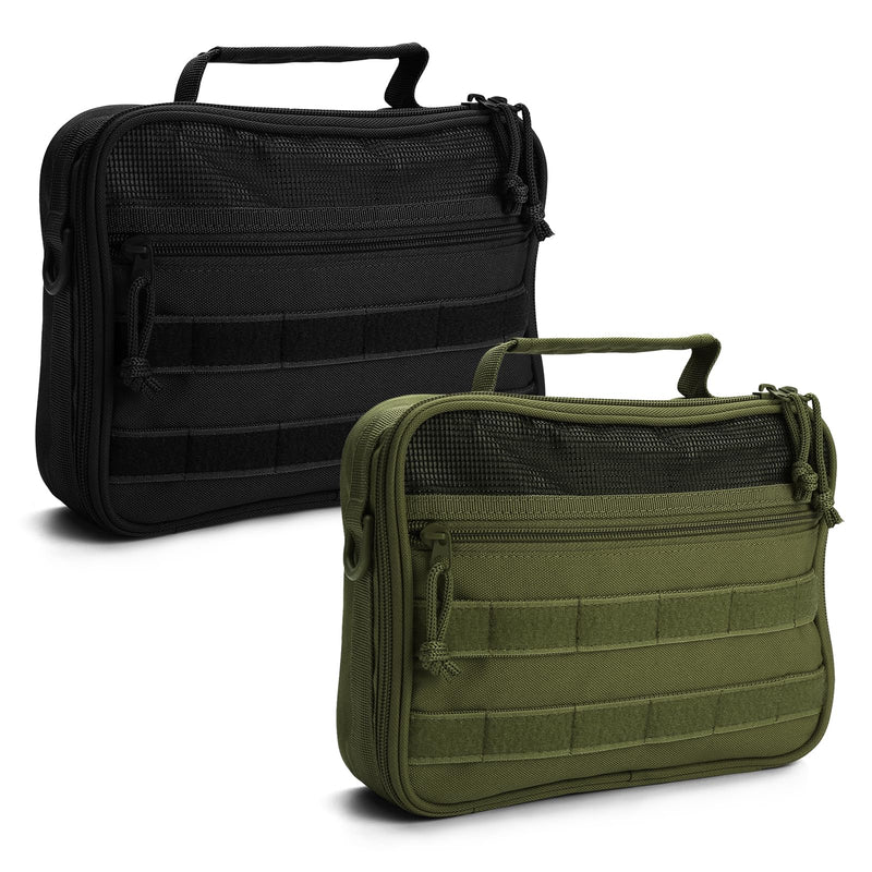 SMONT Men's toiletry bag Black and military green Combo