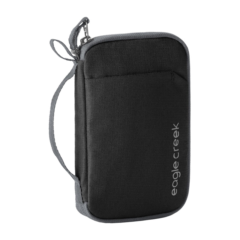 Eagle Creek Stash RFID Passport Wallet, Unisex, Black | Slim Travel Organizer with RFID Blocking, Secure Storage for Passport, Cards, and Cash, Lightweight and Water-Resistant