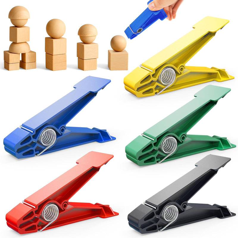 [Australia] - FitBeast Finger Exerciser Set ‚Äì 5 Resistance Clips for Hand Therapy, Grip Strength & Dexterity ‚Äì Ideal Finger Strengthener for Rehab, Stroke Recovery, Arthritis, Seniors & Athletes 