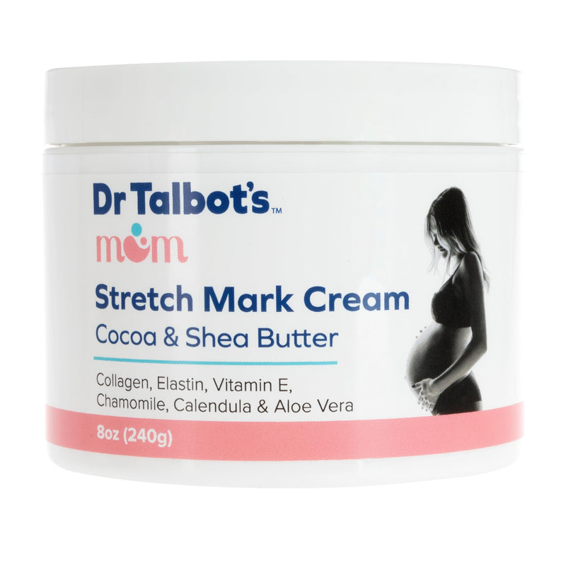 [Australia] - Dr. Talbot's Mom Stretch Mark Cream - Made With Cocoa and Shea Butter - Postpartum Care for Moms - 8 oz 