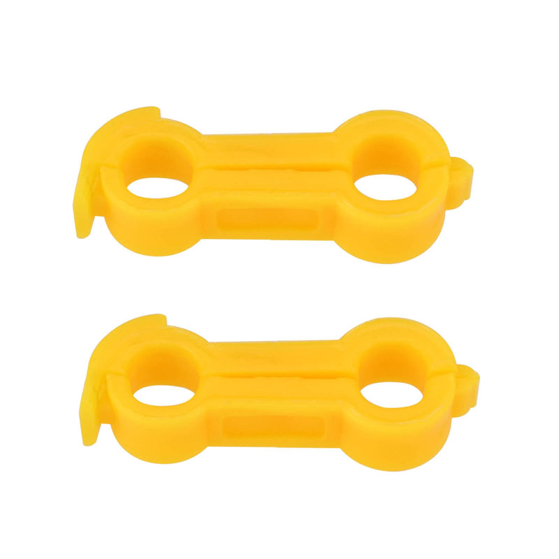 eMagTech 2pcs 4mm Bird Splayed Leg Treatment Ring Bird Splay Leg Hobble Leg Bands for Canaries Smaller Budgies Large British Finches Small Quail Orange - PawsPlanet Australia