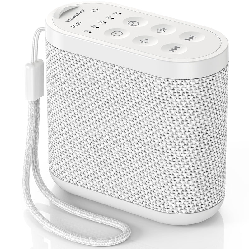 [Australia] - Portable Travel Sound Machine for Adults, Baby Sleeping - White Noise MachineÔºöRechargeable Battery, Headphone Jack, 21 Sounds, Sleep Timer - Noise Machine for Office Privacy & Noise Canceling, Home Small 