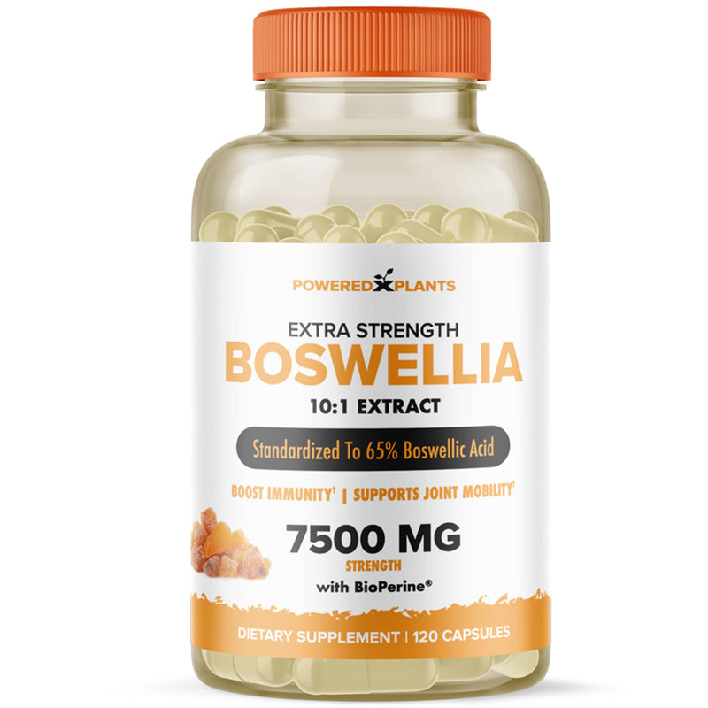 [Australia] - Boswellia Serrata Extract Joint Support Supplement by Powered by Plants ‚Äì 65% High Potency Boswellic Acids with BioPerine ‚Äì Supports Immunity, Mobility & Flexibility ‚Äì 120 Vegan Capsules 