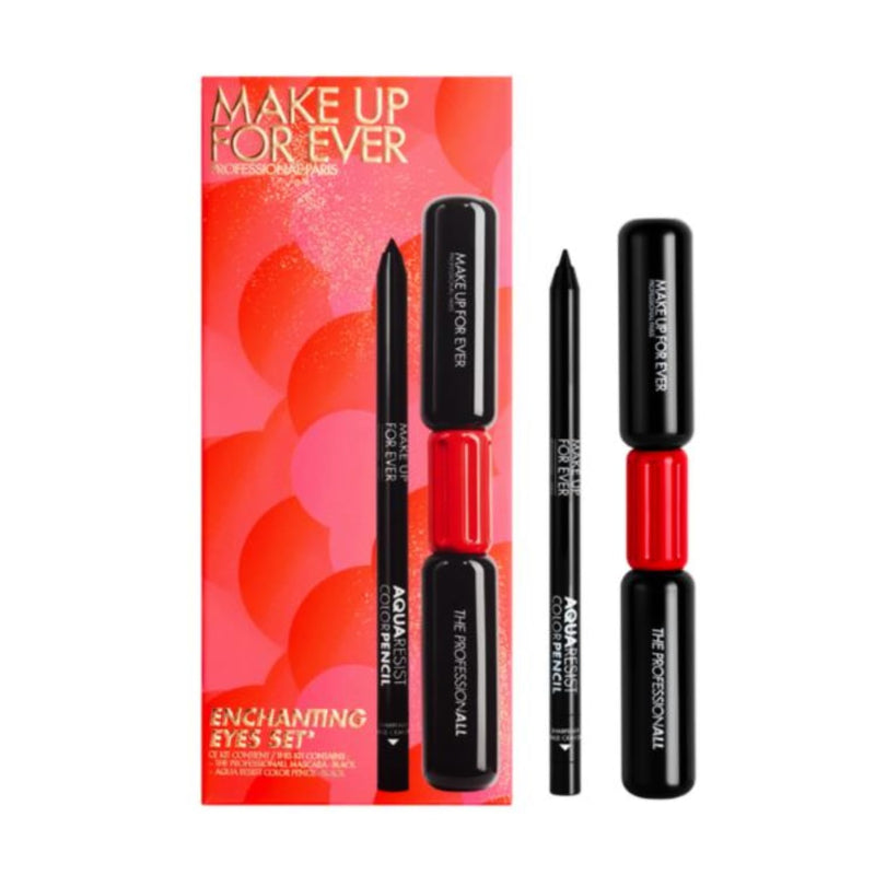 [Australia] - Make Up Forever Limited Edition Enchanting Eyes 2 Piece Set - Mascara and Eye Pencil Duo 