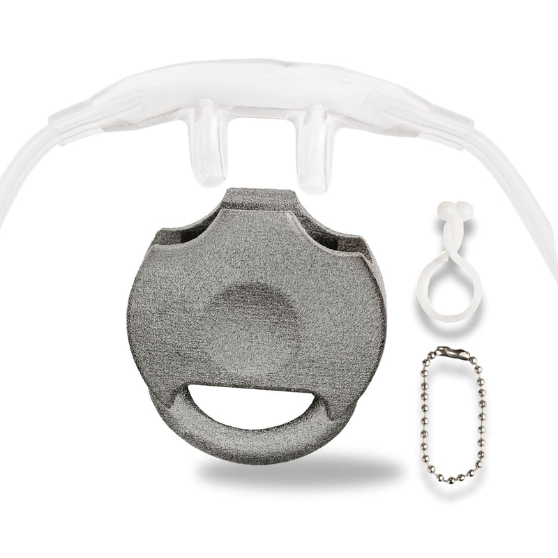 [Australia] - Oxygen Nasal Cannula Protective Cover Accessory, Hose Holder for Portable Concentrator Machine Tubing, Tank, or CPAP, Keeps Tube Nose Piece Off Floor (One Pack) One Pack 