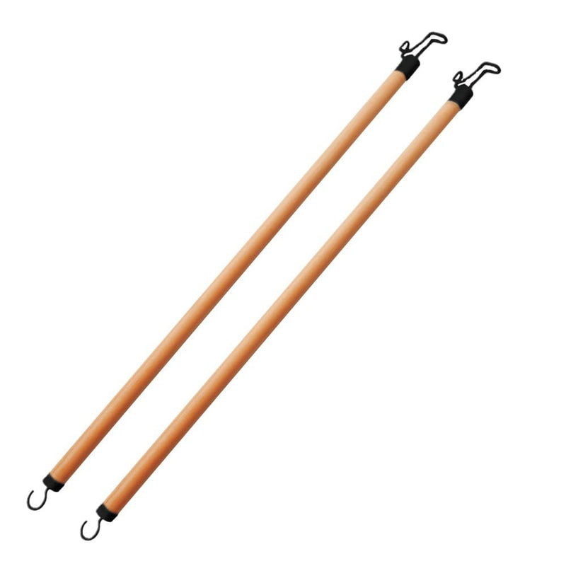 [Australia] - 28" Dressing Stick for Elderly, One Piece Real Beech Wood Dressing Long Stick & Shoe Stick, Disability Aids for Daily Living for Pants, Shoes, Socks and Shirts, 2PK 2 
