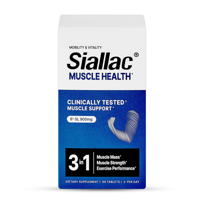 [Australia] - Muscle Health - Made in USA - Enhance Muscle Mass & Strength, Fast Workout Recovery, Reduce Fatigue & Boost Exercise Performance, 6-Sialyllactose (6-SL), 900mg, 90 Tablets 