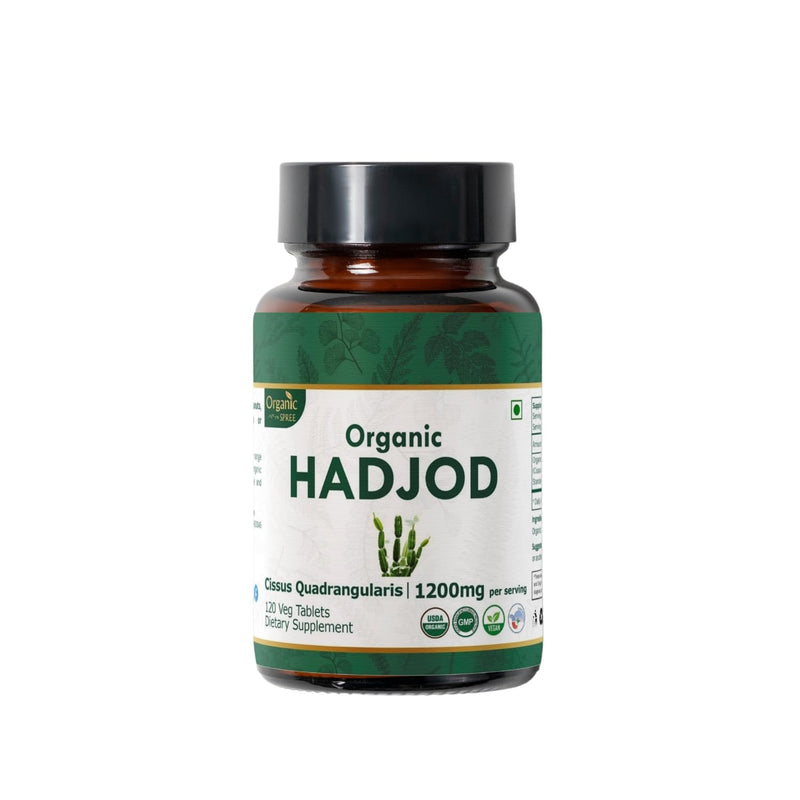 [Australia] - Hadjod 120 Tablets ‚Äì USDA Organic Cissus Quadrangularis ‚Äì Supports Joint Strength & Mobility* 1 