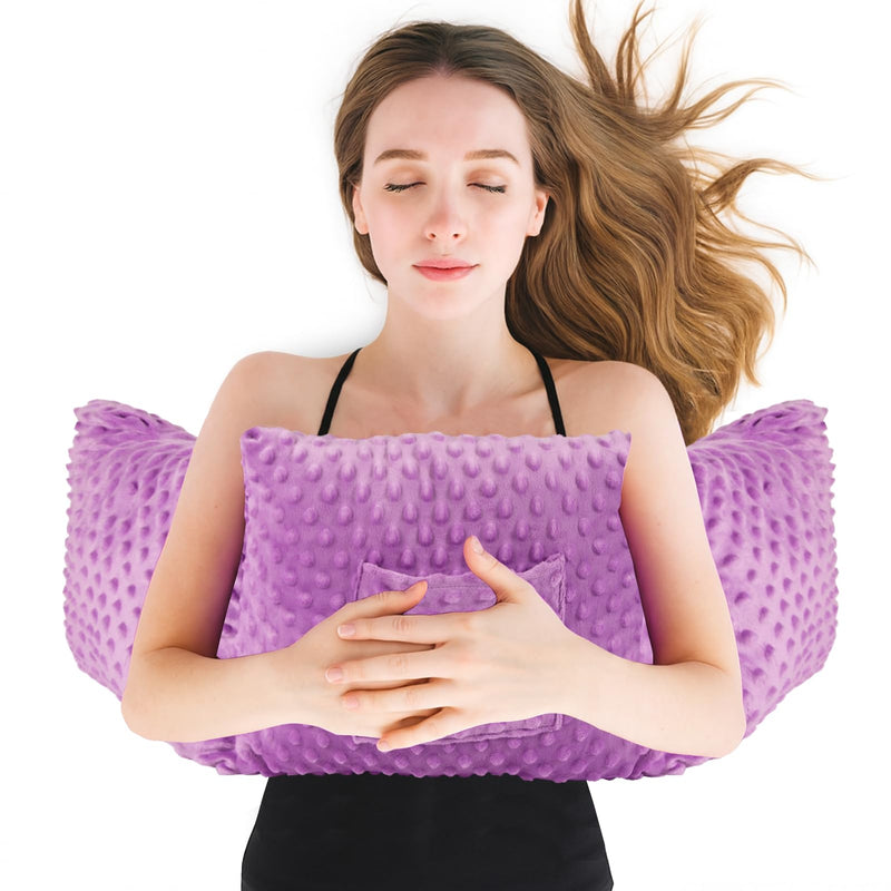 [Australia] - Mastectomy Pillow, Mastectomy Recovery Supplies for Heart Surgery, Breast Cancer, Reduction & Augmentation Patients Sleeping, Recovery Protection After Surgery Gifts Pink 