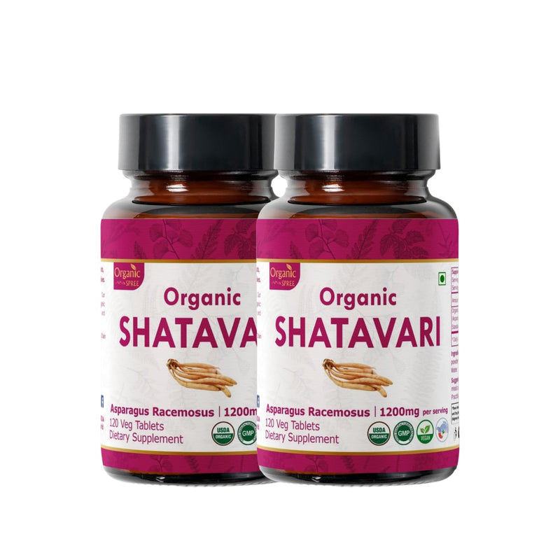 [Australia] - Shatavari 120 Tablets | Asparagus Racemosus (Shatavari) | USDA Organic Certified | Supports Women‚Äôs Health and Immune System | Dietary Supplement 120tab - Pack of 2 120 Count (Pack of 2) 