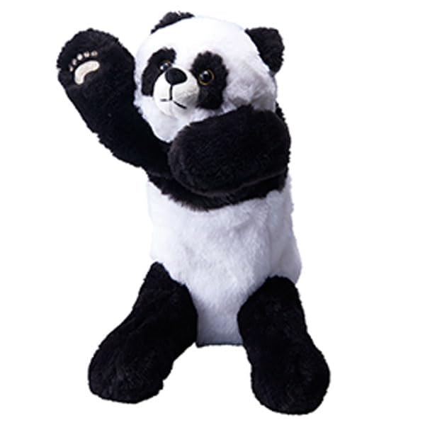 Pouzoo Panda Cosmetic Bag, For women, Lip case, for Makeup and Essentials, Animal Figure Bag, Daily Cosmetic Bag, Travel Case