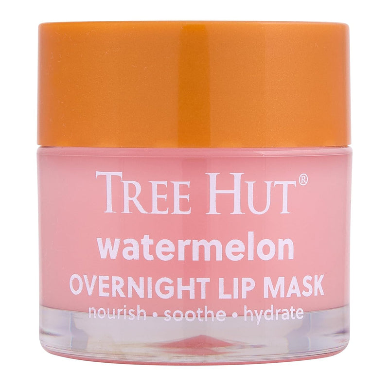 Tree Hut Watermelon Overnight Lip Mask, 0.6 Oz | Nourishing & Moisturizing Lip Treatment with Shea Butter, Vitamin E, Smooth Lips, Overnight Lip Sleeping Mask 0.6 Fl Oz (Pack of 1)