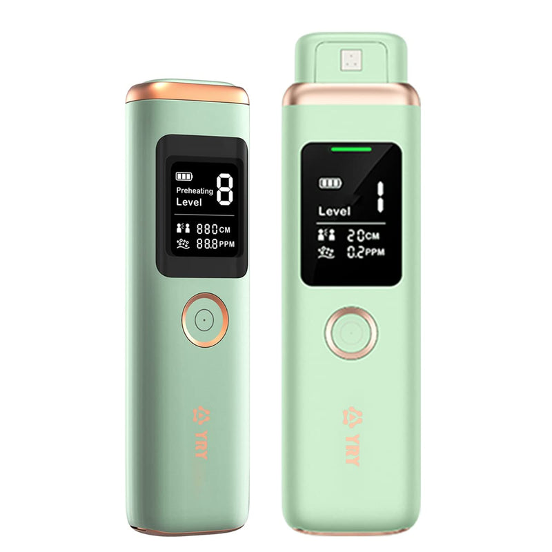 [Australia] - YRY Smart Breath Odor Detector, Portable Halimeter for Bad Breath, Precise MEMS Sensor, 32-bit CPU, Auto Calibration, 30-Day Rechargeable Battery 