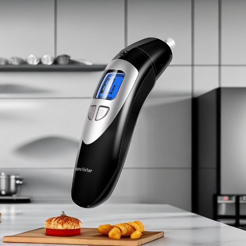 [Australia] - Keto Breath Tester, Ketone Meter for Ketosis Monitoring Health with 10pcs Mouthpieces 