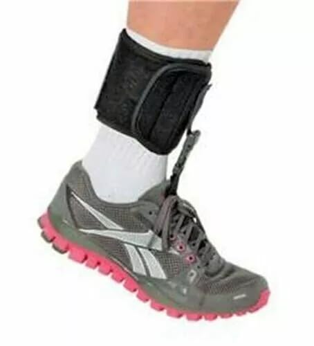 Adjustable Ankle Foot Support Brace | Drop Foot Orthosis & Plantar Fasciitis Stabilizer | Day & Night Splint Corrector for Pain Relief and Recovery