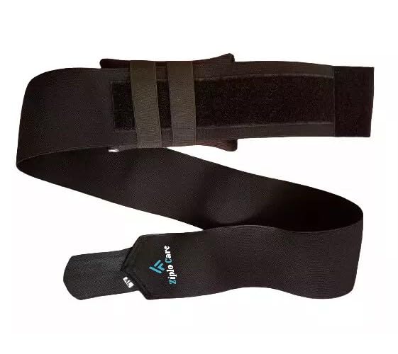 Umbilical Hernia Support Belt | Abdominal Navel Truss with One Removable Pad | Comfortable Hernia Brace for Men and Women (Size-XXL,Black) XX-Large Black