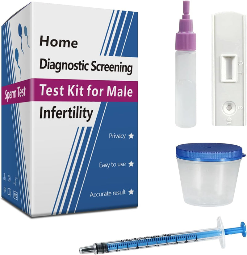 [Australia] - Fertility Home Test Kit for Men-Trak Plus Male Fertility Testing System- Shows Normal or Low Sperm Count- Easy to Read Results-Convenient, Accurate, Private 