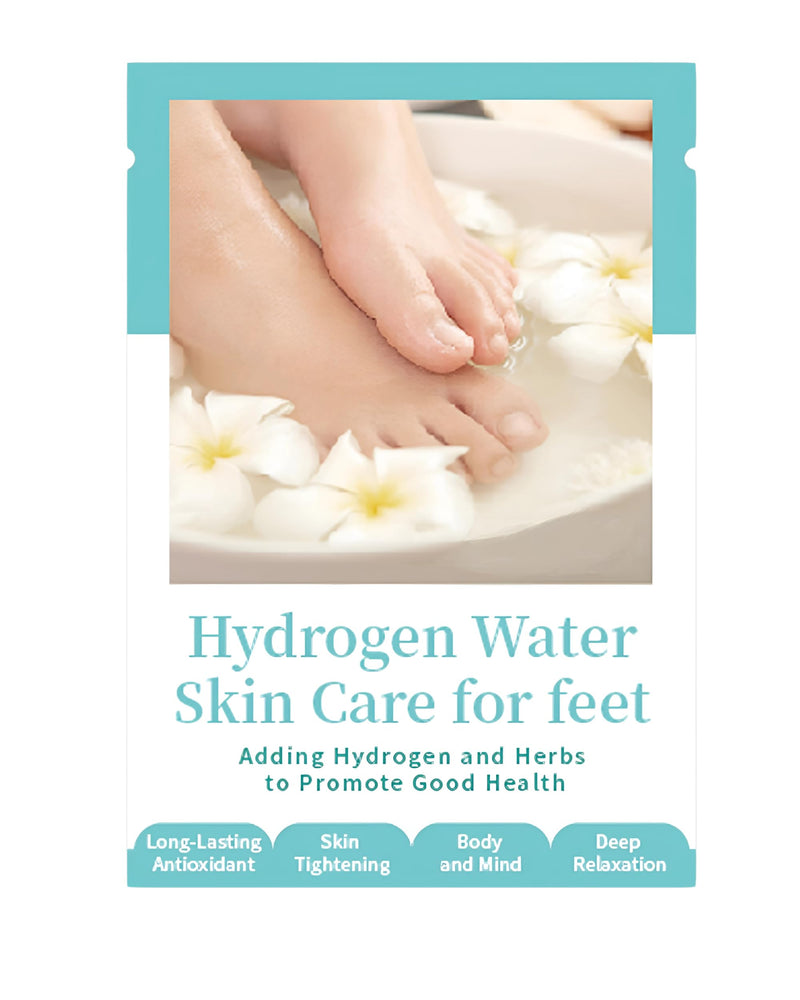 [Australia] - Foot Soak Hydrogen Foot Bath Tablet 6 Pack Soothing Enhance Circulation with Ginger Ginseng Mugwort Chinese Herb Foot SPA for Cracked Heels Calluses Softens Odor Control Small 