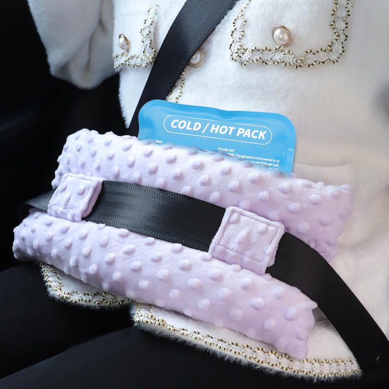 [Australia] - Seatbelt Pillow - Hysterectomy Mastectomy Heart Operation Recovery Supplies, Post Abdominal Surgery Myomectomy Pillows with Ice Pack, Tummy Tuck Recovery Must Haves, Tummy Pillow 