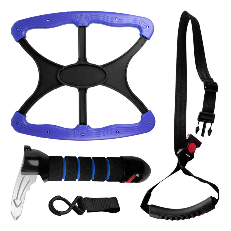 [Australia] - 4-in-1 Mobility Independence Set, Incl Car Door Handle For Elderly, Portable Standing Aid, Adjustable Car Door Handle with Lift Assist Hook, Car Door Assist Handle for Elderly, Disabled and Pregnant 