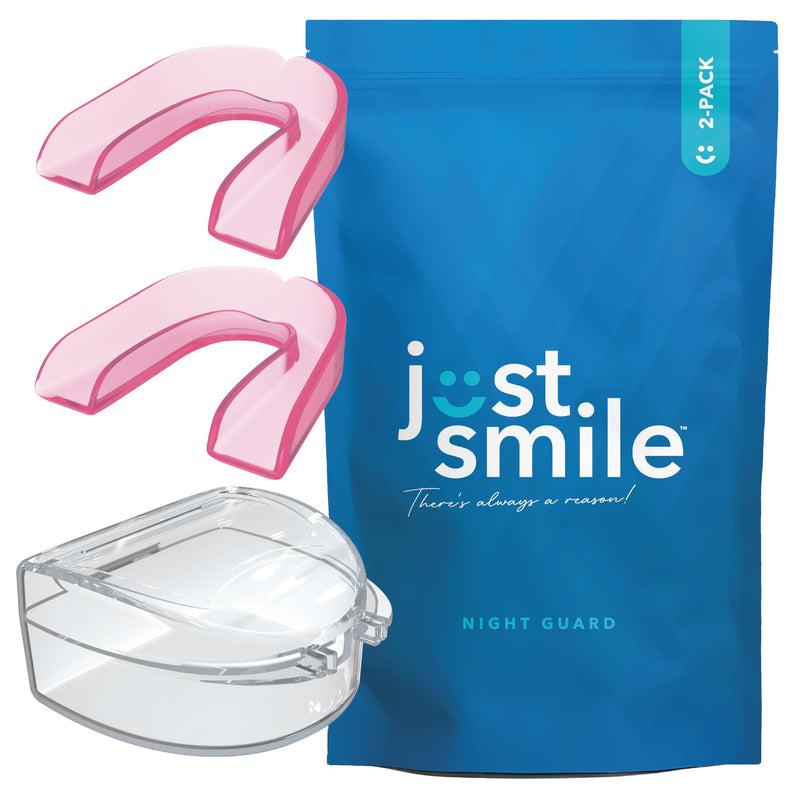 [Australia] - Night Guard for Teeth Grinding at Night: Moldable Dental Mouth Guard for Sleeping - Night Guard Protection for Teeth Clenching Pink 2 Pack 