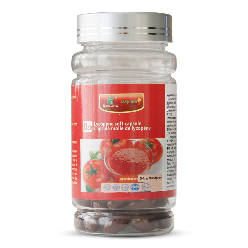 [Australia] - Lycopene Capsule, Super Vegetable Supplement, Natural Tomato Extract, Organic Complex Formula, 100 Softgels 