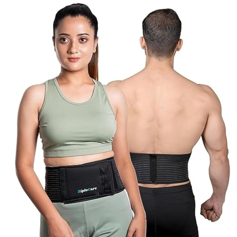 Umbilical Hernia Belt for men (premium compression pad). Umbilical hernia belt for women: prevention of surgery. Abdominal binder for men - Hernia support belt women pain relief Universal Size