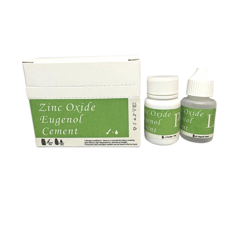 [Australia] - Zinc Oxide Eugenol Cement, Temporary Teeth Replacement Kit for Fixing Filling Missing and Gaps,Temporary Fixed Crown and Bridge. 