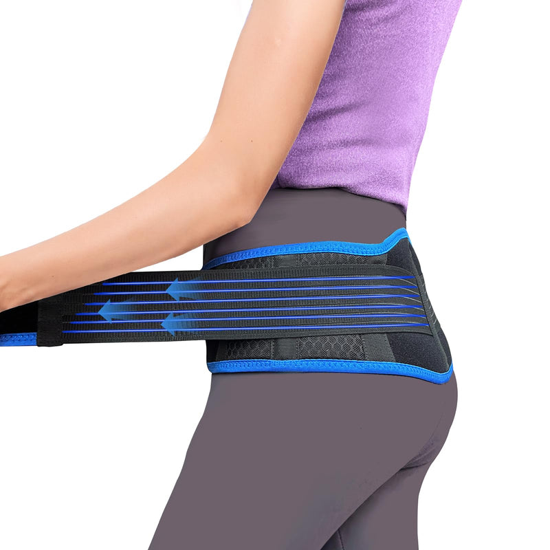 [Australia] - Sacroiliac SI Joint Hip Belt With 360¬∞Anti-slip strips for Men and Women Adjustable Pelvic Support and Lower Back Brace Belt for Sciatica,Pelvis,Lumbar & Nerve Pain Si Joint(Universal) Universal (Hip Size 26"- 44") 