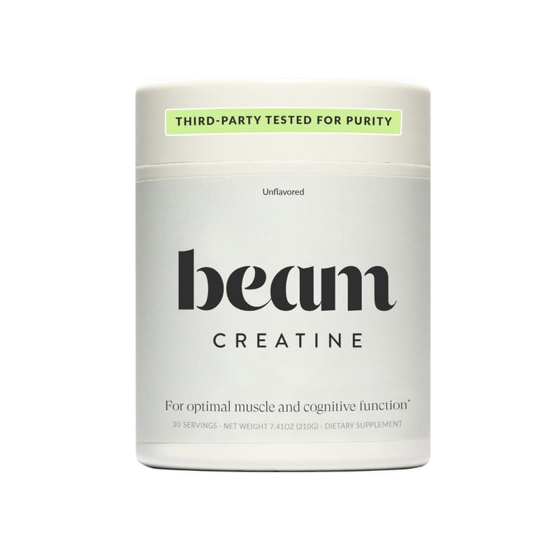 [Australia] - Beam Creatine Powder, Third Party Tested, Micronized Creatine Monohydrate Supplement, Creatine for Women and Men, Muscle Strength, Workout Recovery, Lean Muscle Growth, 30 Servings, Unflavored 5.29 Ounce (Pack of 1) 