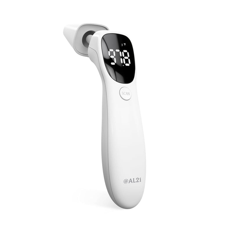 [Australia] - Dual Mode Thermometer for Adults, Kids, and Babies ‚Äì Infrared Digital Forehead and Ear Thermometer, No Touch with Fever Alarm and Fast Results 