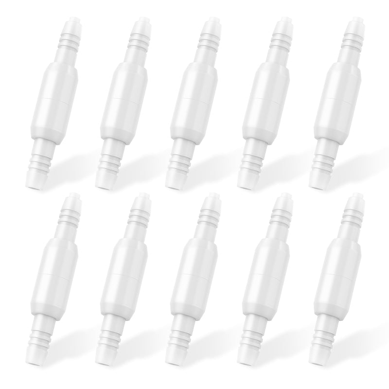 [Australia] - Oxygen Tubing Swivel Connectors ‚Äì 10-Pack Leak-Proof 360-Degree Rotatable Oxygen Tube Connectors, Oxygen Connector Avoid Tangles 10 pack 
