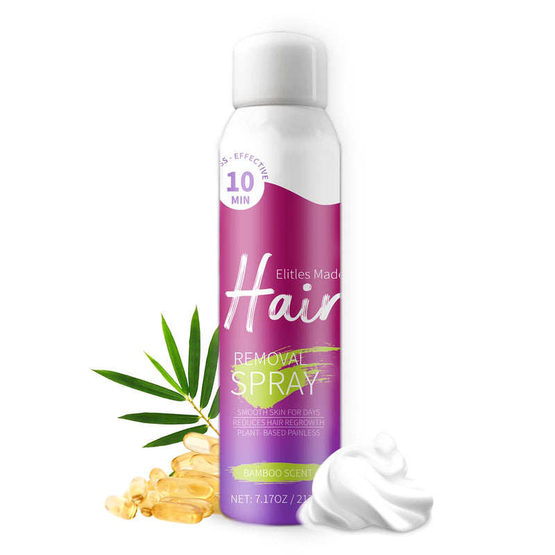 [Australia] - Hair Removal Spray, Hair Removal Cream for Women and Men, Painless Sensitive Skin Hair Remover for Bikini, Private Areas, Pubic, Body, Legs, and Underarms 7.17OZ 