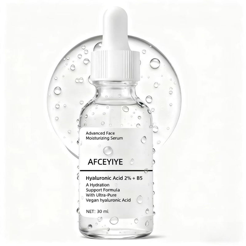 Hyaluronic Acid 2% + Vitamin B5 Face Serum, Moisturizing, Repairing Skin, Anti-aging, Soothing Dry Skin, Enhancing Skin Elasticity, Feminine Plump & Smooth Skin Facial Care Serum