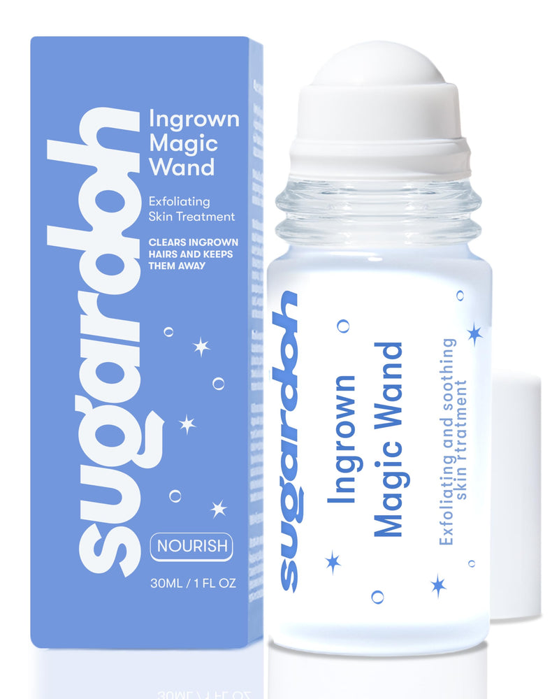 [Australia] - Sugardoh Ingrown Magic Wand - After Wax Serum for Women - Skin Care with Glycolic Acid for Ingrown Hair, Razor Burn & Dark Spots - Exfoliating Treatment for Silky-Smooth Skin 