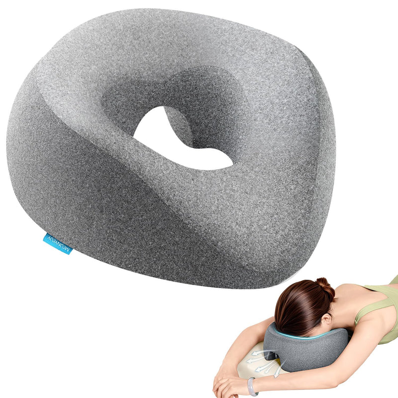 [Australia] - Face Down Pillow with Face Cradle Pad, Massage Headrest for Bed, BBL Pillow After Surgery Post Eye Surgery Vitrectomy Recovery - Comfortable Support for Faster Healing & Pain Relief 