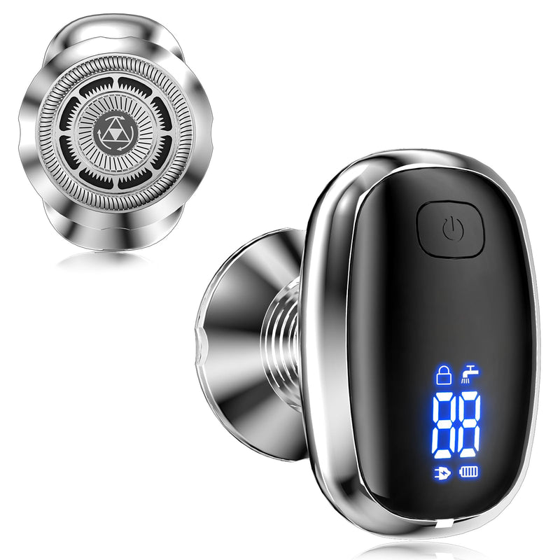 [Australia] - Electric Razors for Women Legs 3-Blade Shaver Heads Waterproof Rechargeable Shaver Multi-Use for Hair Removal on Legs Bikini Body (Silver) 