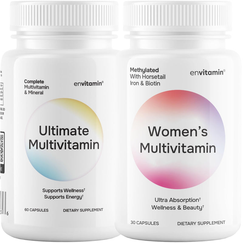 envitamin Women's Multivitamin and Ultimate Multivitamin Bundle (2 Products)