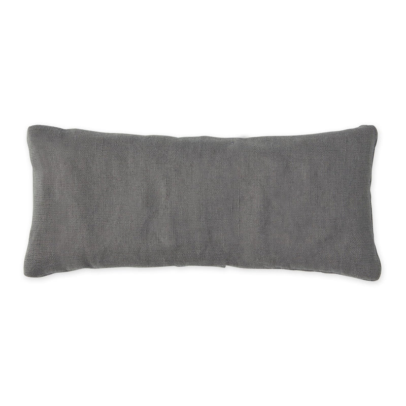 [Australia] - Bucky Linen Hot & Cold Eye Pillow, Natural Buckwheat Filling, One Size, Gray 