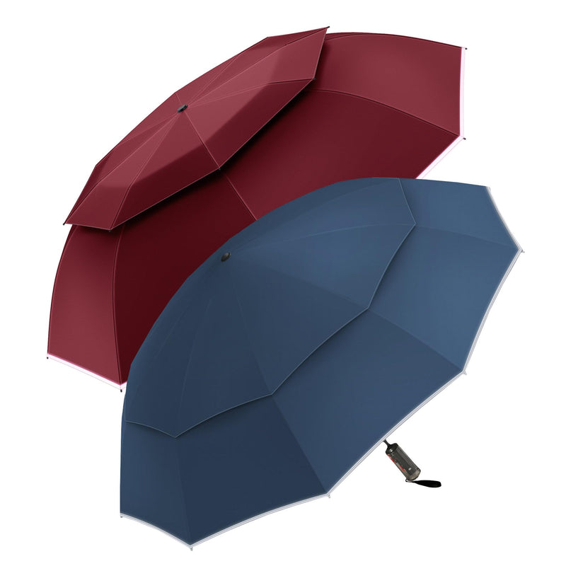 Urvoix Compact Umbrella Windproof - Double Canopy Vented