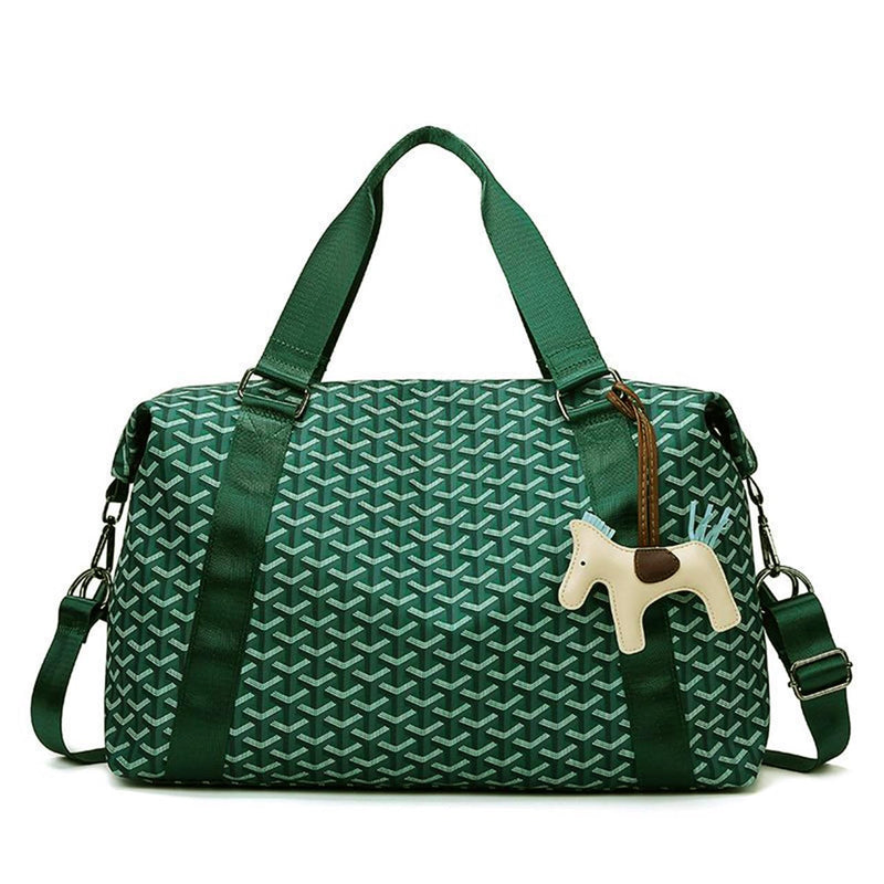 Sports Duffel Bag Travel Bag Weekender Bag Overnight Duffel Bag Gym Bag With Wet Pocket Green A01Green