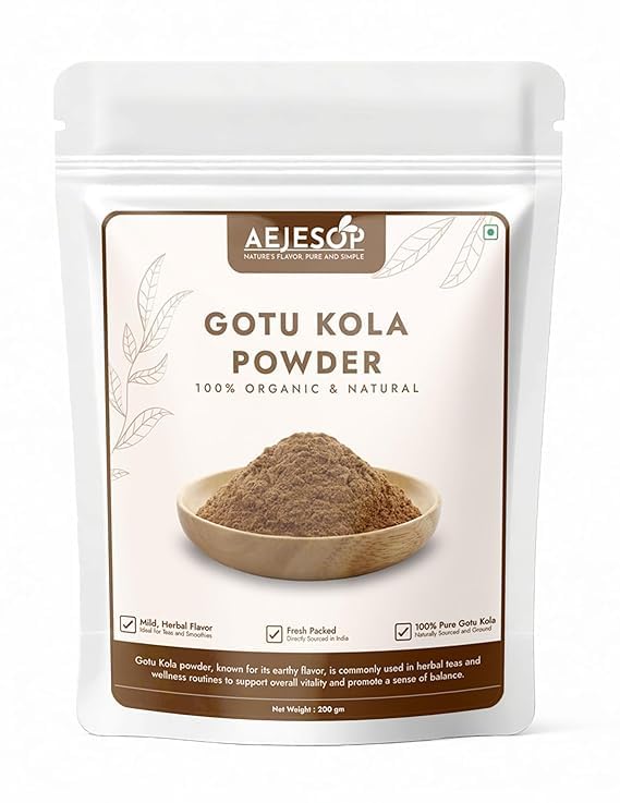 [Australia] - Organic Gotu Kola Powder, 7oz (200g) 