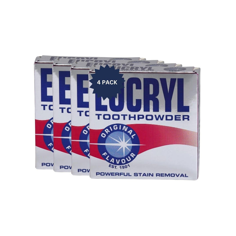 [Australia] - Toothpowder Original Stain Removal, 50g (Pack of 4) – Total 200g 