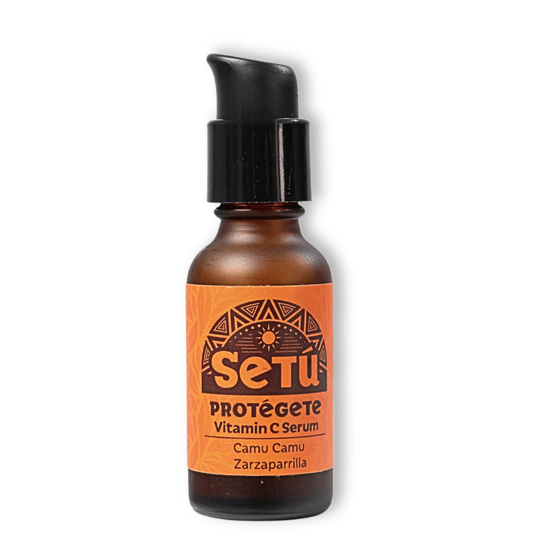 Setú PROTÉGETE Vitamin C Serum for Men - Camu Camu & Hyaluronic Acid | Dermatologist-Developed to Brighten & Even Skin Tone - Antioxidant Protection For All Skin Types