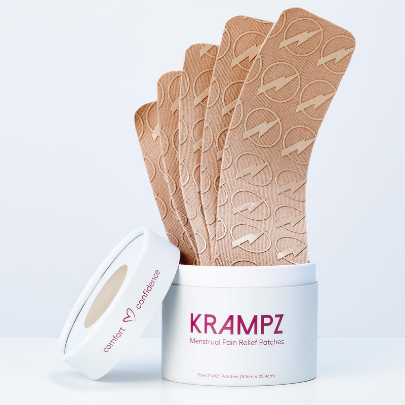 [Australia] - Krampz Menstrual Pain Relief Patches, Period Wellness, and Discomfort Support for Women, Tone 2 128 