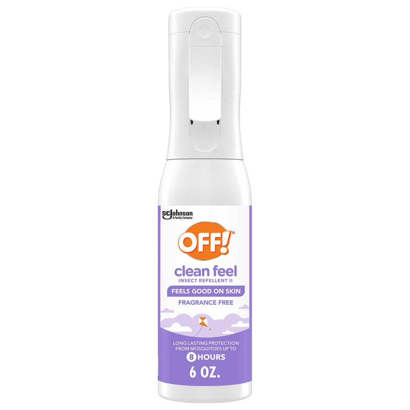 [Australia] - OFF! Clean Feel Insect Repellent Misting Spray, Fragrance-Free Bug Spray for Lasting Protection from Mosquitoes and Ticks, 6 oz 