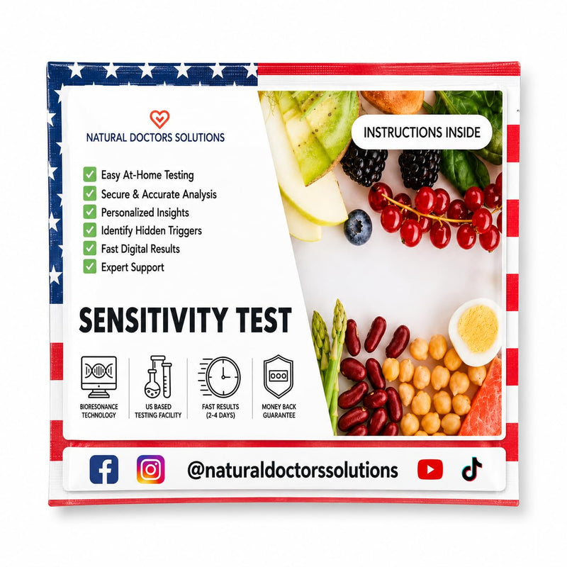Premium 1250 Item Food Sensitivity Test, Hair Analysis Kit, At Home Collection, Food and Environmental Sensitivity Insights, Digital Results in 2 to 3 Days Premium (1250 Items)