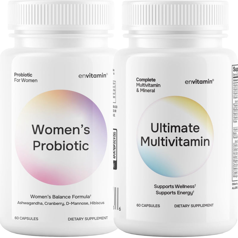 envitamin Womens Probiotic & Ultimate Multivitamin Bundle