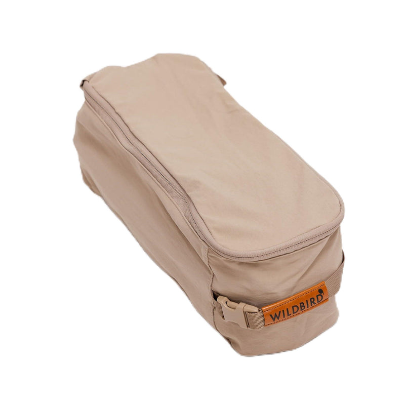 WildBird - Aerial Carry Bag - for the Aerial Buckle Baby Carrier (Desert Lark) - Breathable, Lightweight, Durable - Quick Drying, Moisture Wicking - Polyester, Nylon, Spandex - Baby Bag, New Mom Gifts Desert Lark