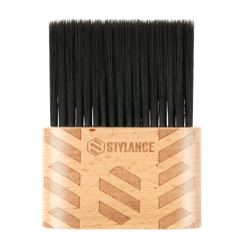 [Australia] - Wooden Neck Brush, Barber Hair Neck Duster Cutting Brush for Barbers 